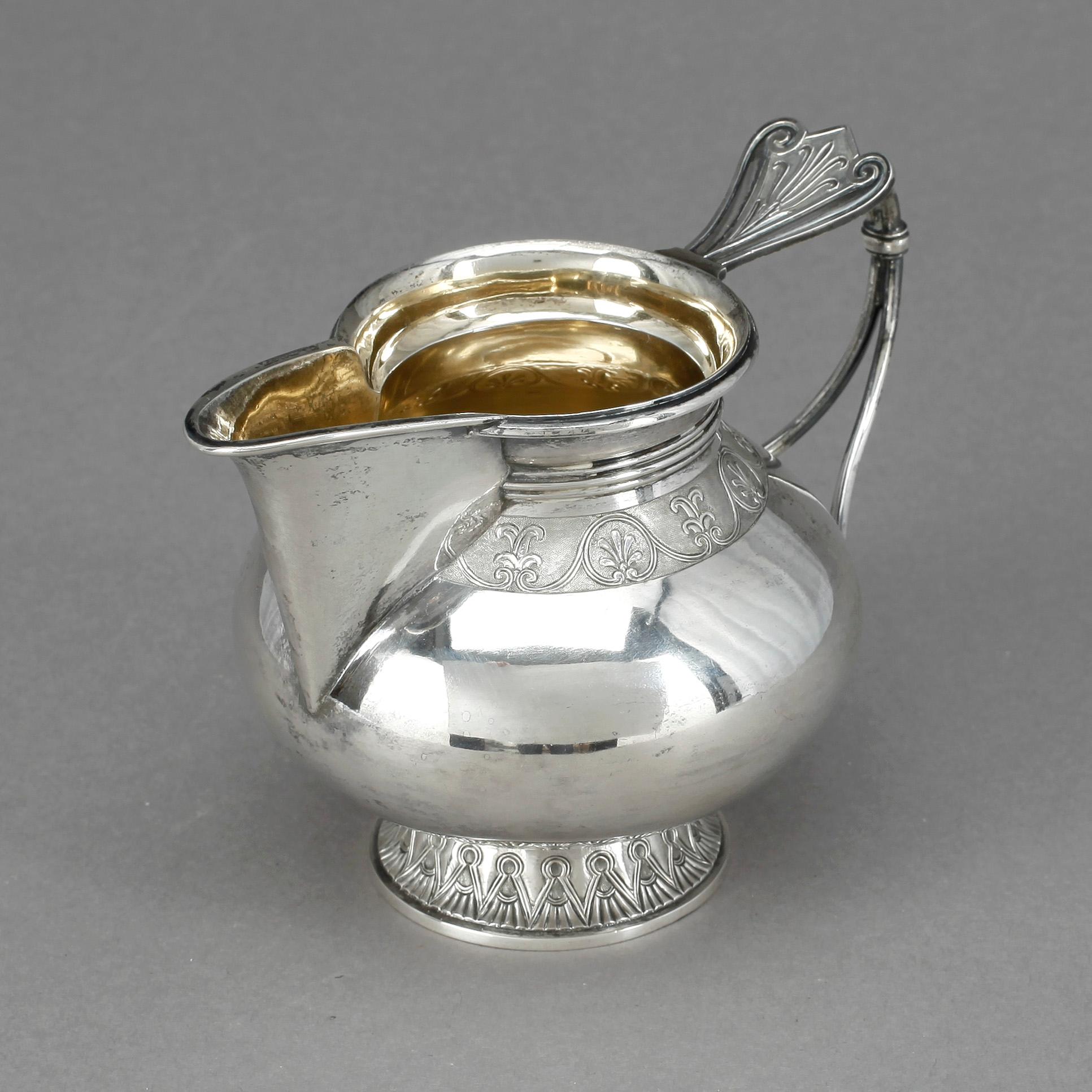 KANNA, silver, Simon Groth, Danmark, omkring 1900.