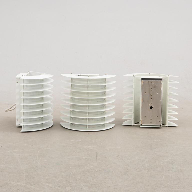 Boréns, wall lamps, 3 pcs, second half of the 20th century.