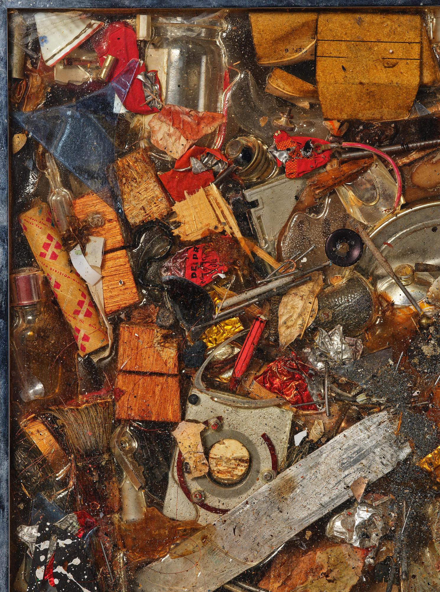 Arman (Armand Pierre Fernandez), "Poubelle d'Atelier".