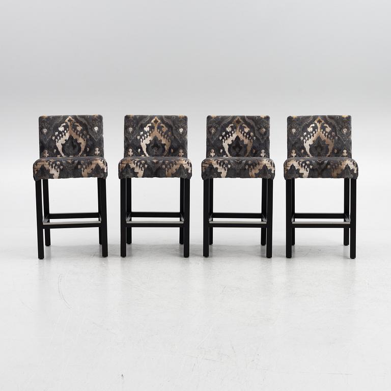 Four "Cosmo" bar chairs, Slettvoll.