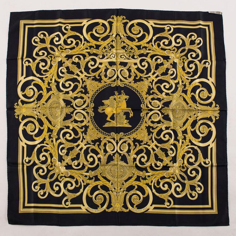 HERMÈS, "Les Tuileries", scarf.