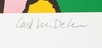Carl Johan De Geer, lithograph in colours, 2019/20, signed 4/250.
