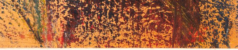 Eve Eriksson, oljeskiss på pannå signerad.