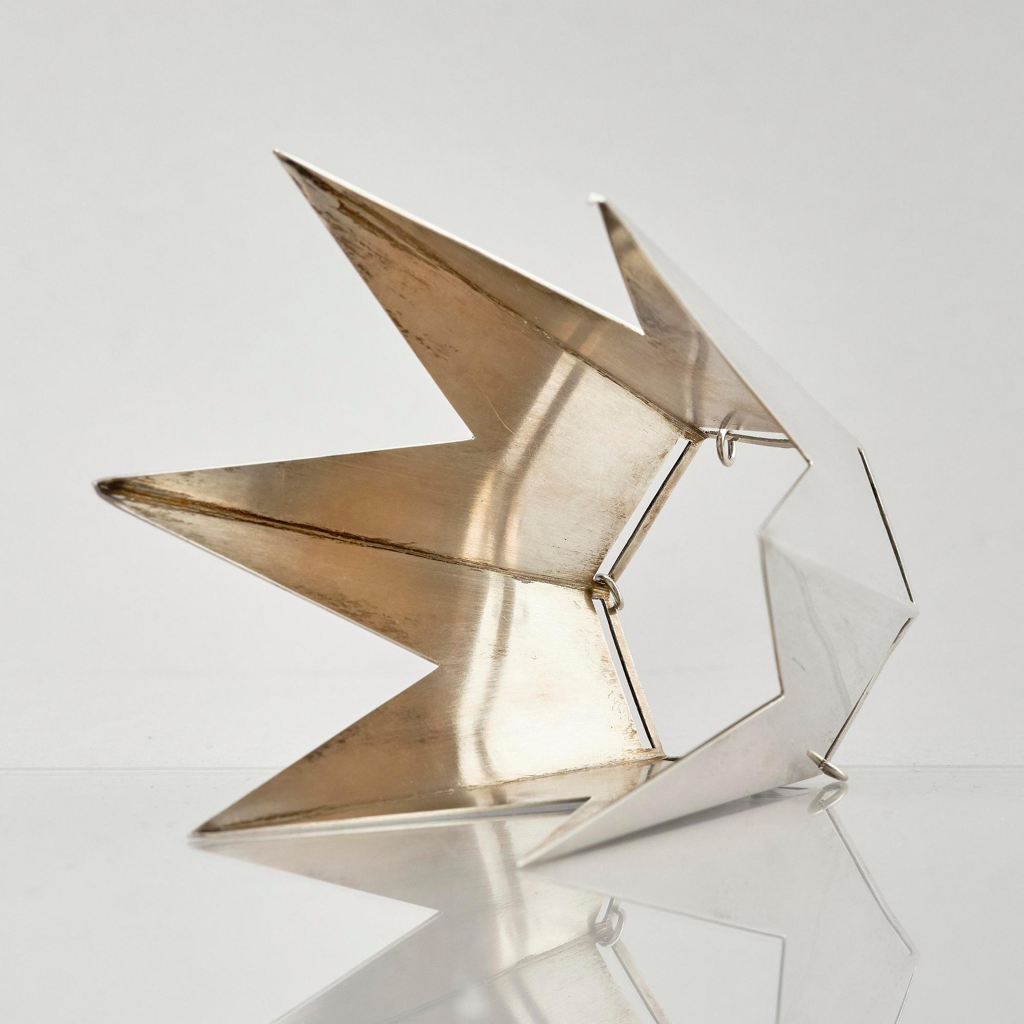 Wiwen Nilsson, a crown, sterling silver, Lund 1943.