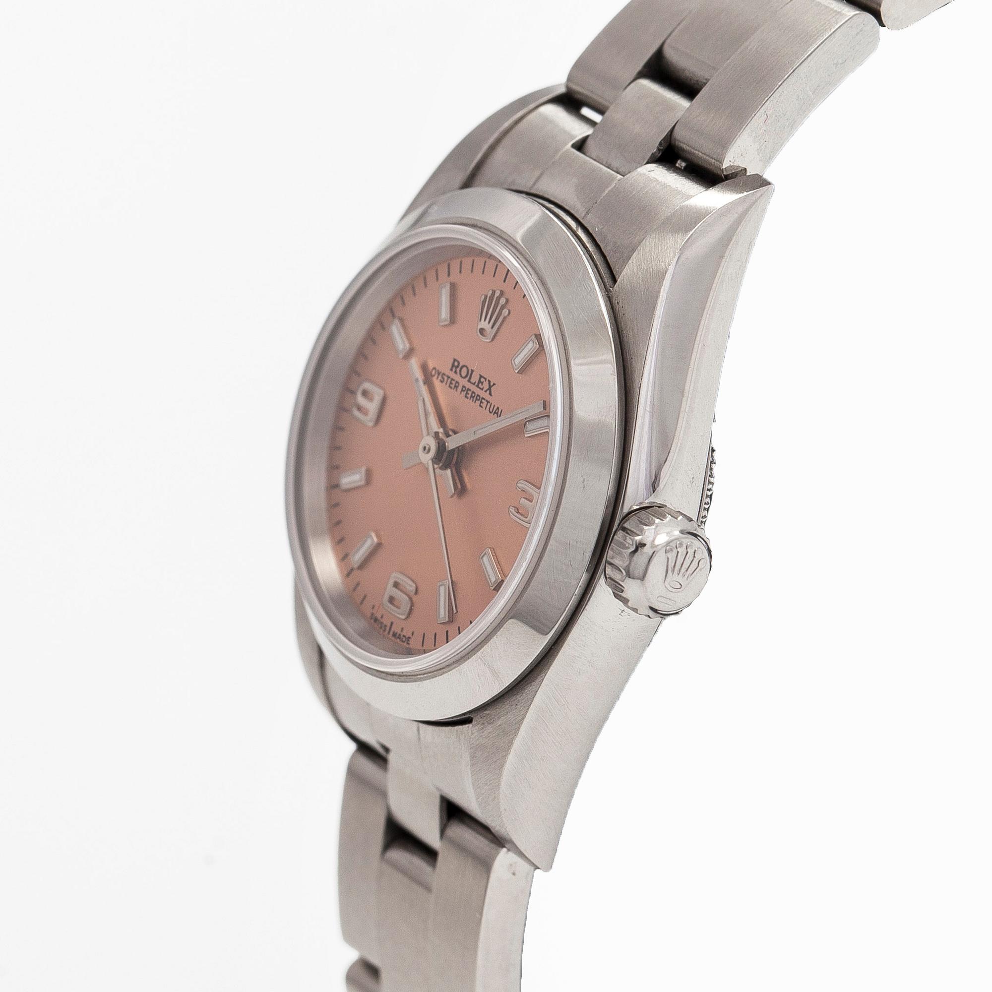 Rolex, Oyster Perpetual, wristwatch, 25 mm.