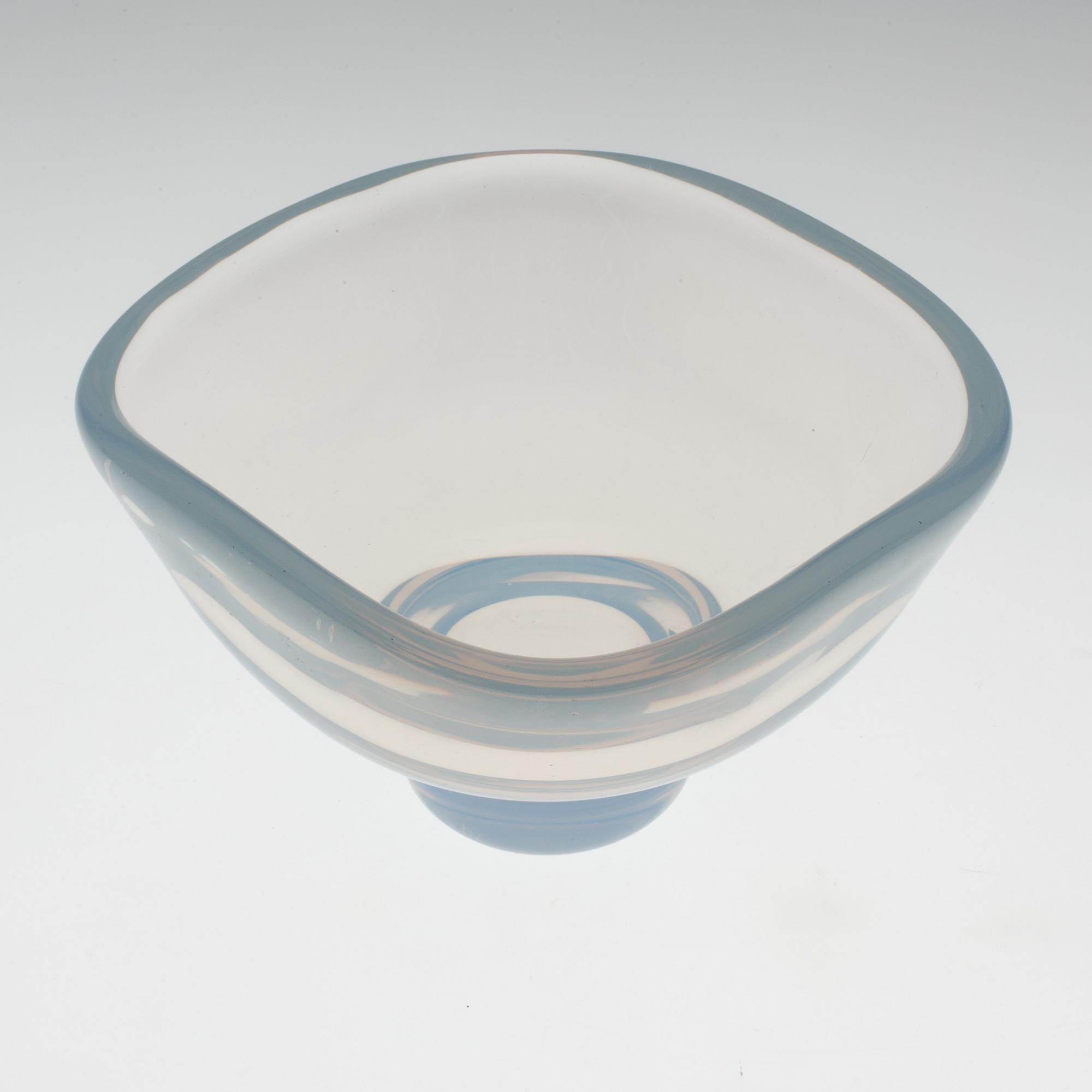SVEN PALMQVIST, skål, glas, Orrefors.
