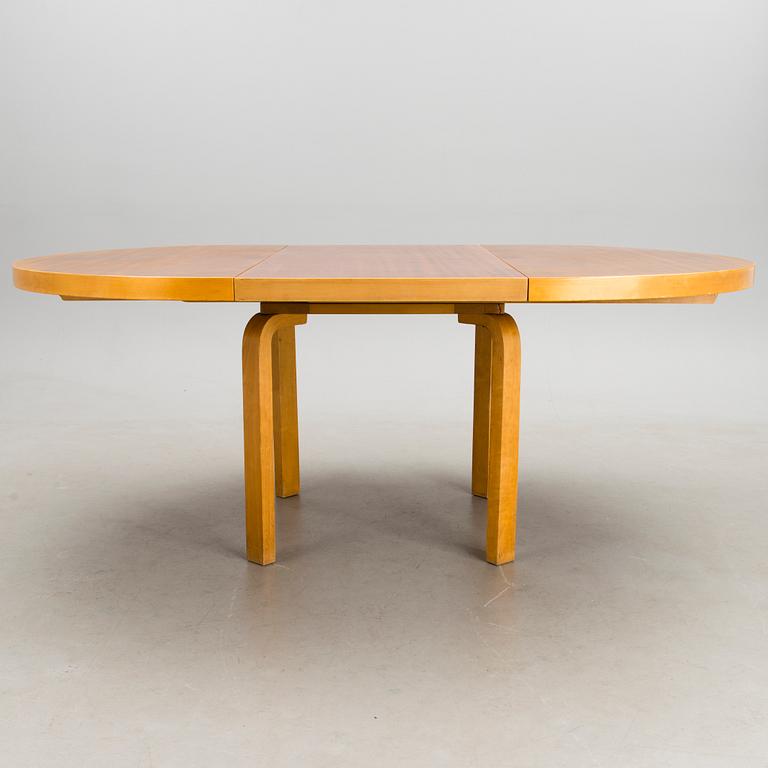 ALVAR AALTO, ruokapöytä, malli 90, Artek, 1940 loppu/1950-luku.