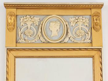 An early 19th Century mirror.
