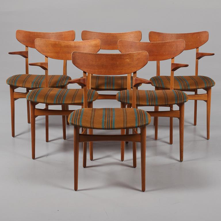 KARMSTOLAR, 6 st, 1900-talets tredje kvartal.