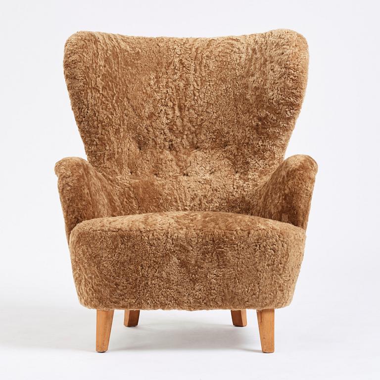 Otto Schulz, a Swedish Modern armchair, Boet, Gothenburg 1940s.