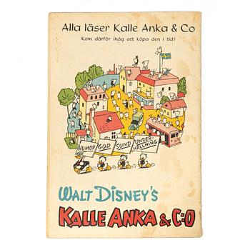 Comic book, Kalle Anka & Co, no. 9, 1949.