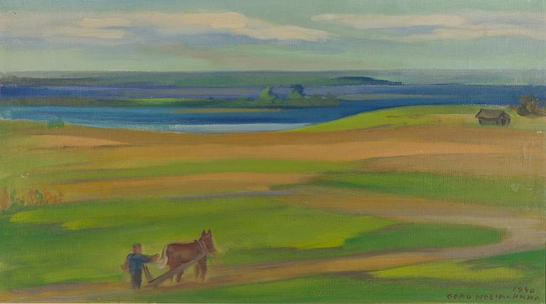 Eero Nelimarkka, Landscape.