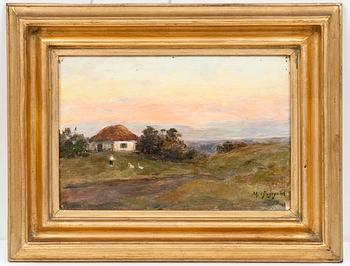 Maria Alekseevna Feodorova, SOLNEDGÅNG PÅ LANDSBYGDEN.