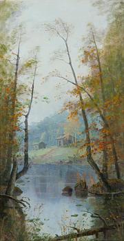 Ellen Favorin, River Landscape.