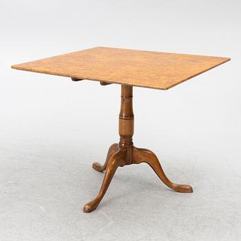 Anders Jacob Rosendahl, A folding table, Arboga, first half of the 19th century.