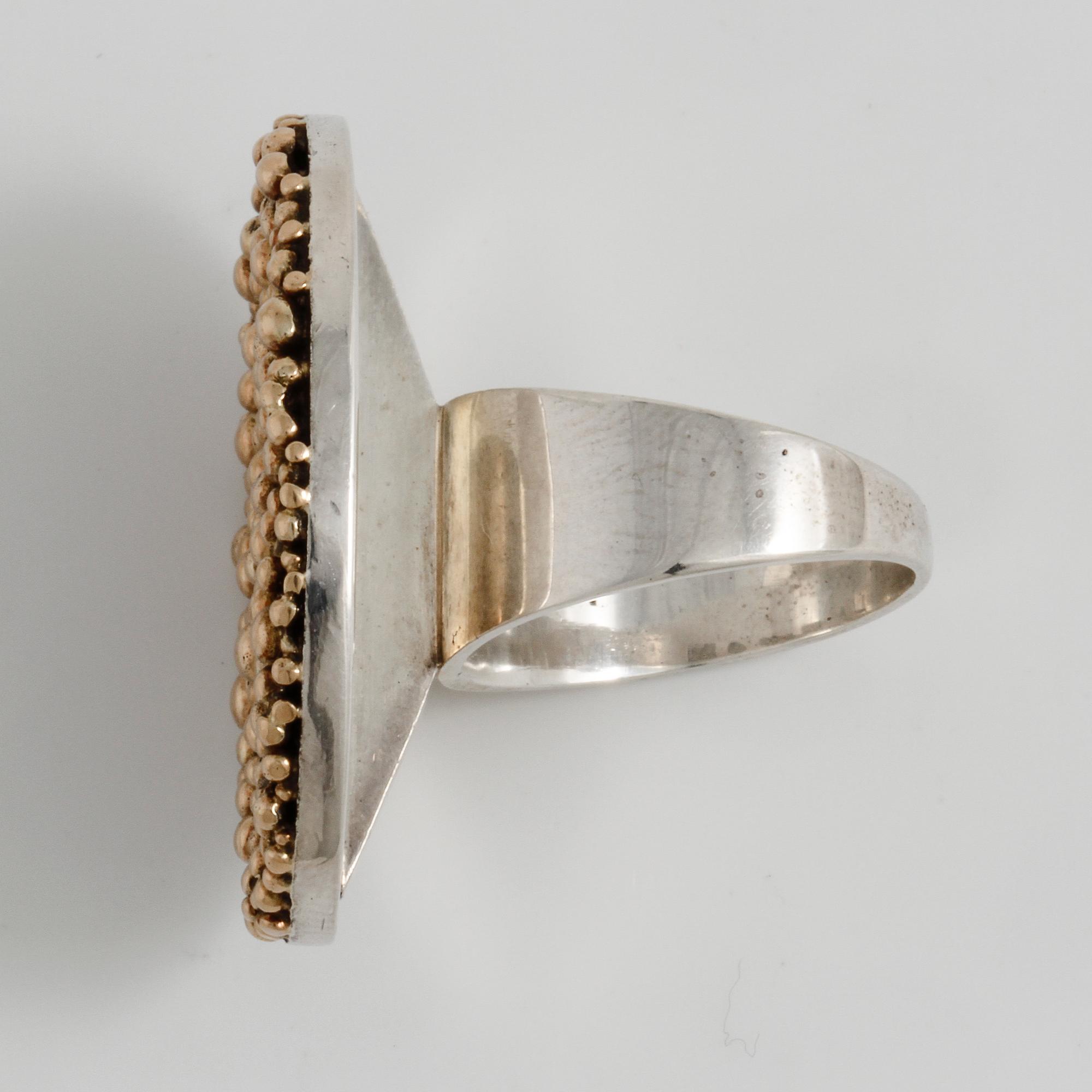 ANDERS HÖGBERG, Göteborg, 1966, a ring.