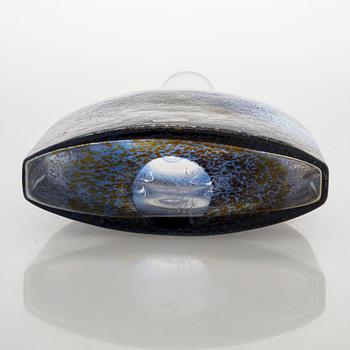 Bertil Vallien, bottle signed Kosta Boda B. Vallien 89253.