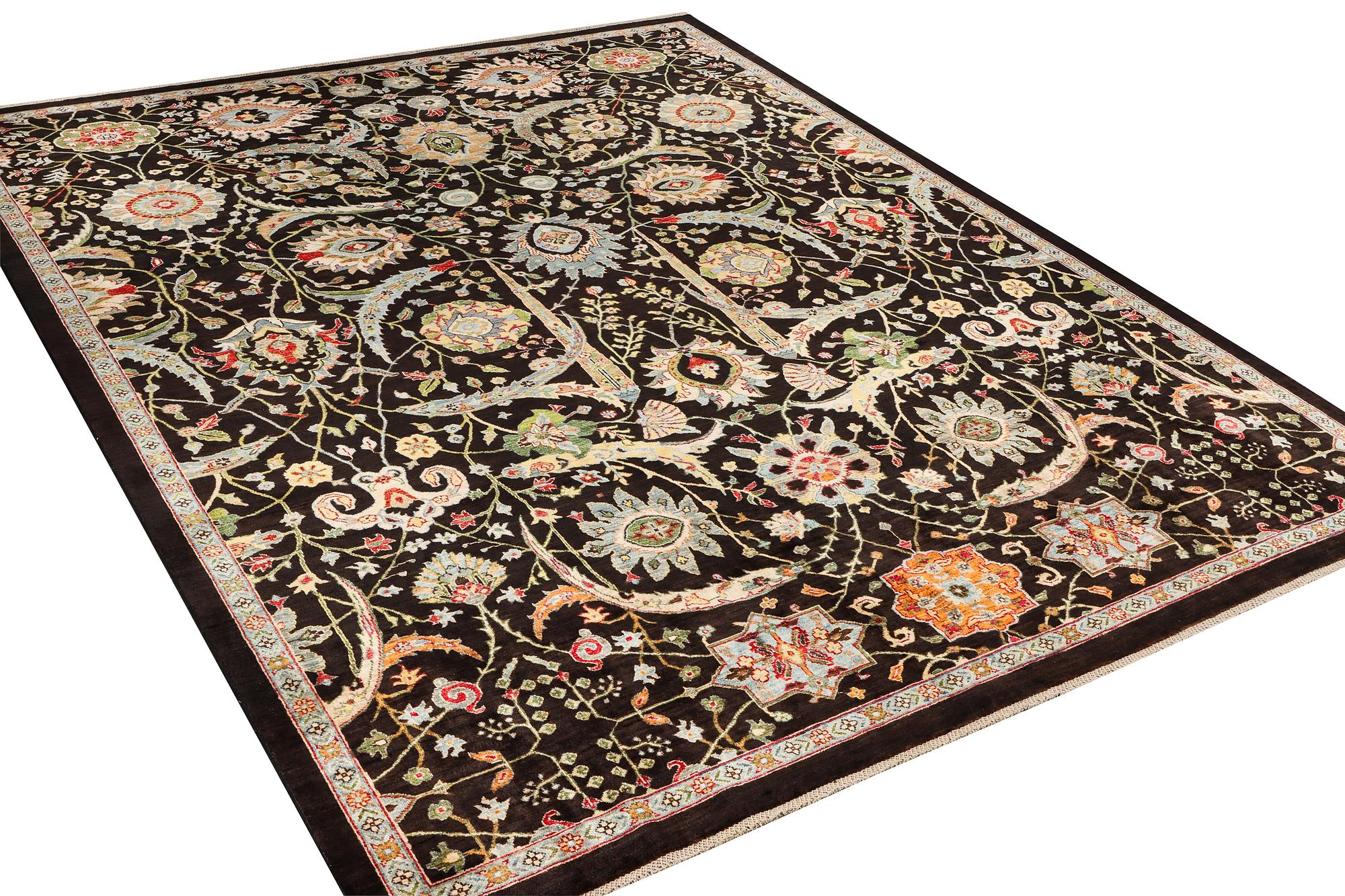 A Kazak carpet, c. 352 x 263 cm.