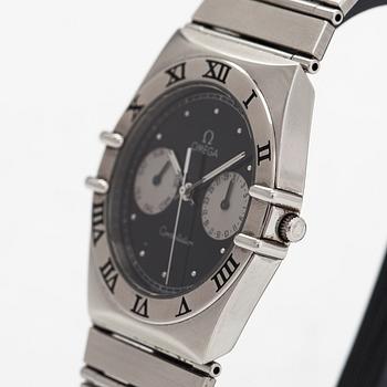 Omega, Constellation, "Owl", wristwatch, 32.5 mm.