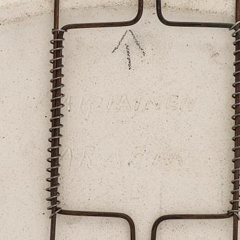 Birger Kaipiainen, dekorationsfat, keramik, signed Kaipiainen, Arabia.