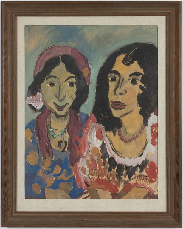 Sven X:et Erixson, Translation: "Two women.".