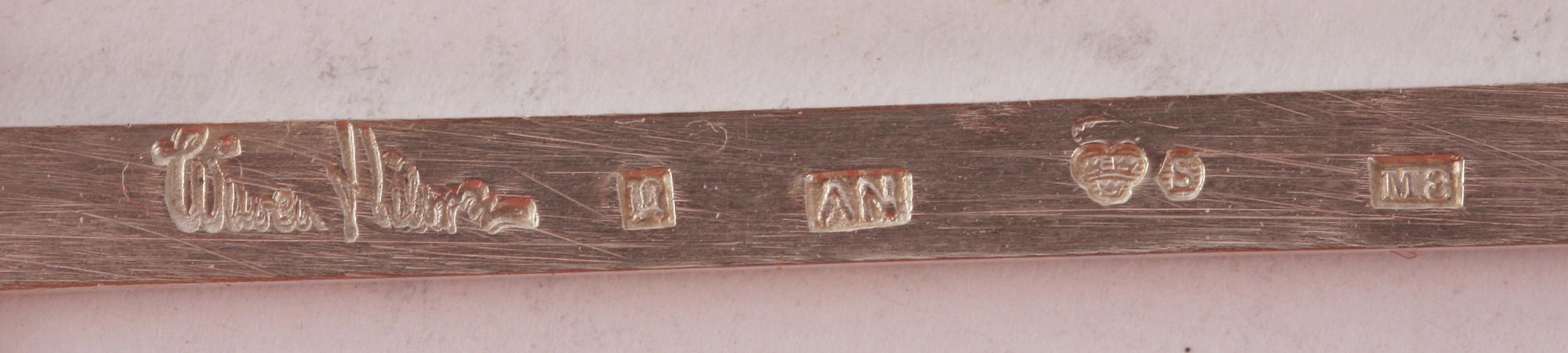 WIWEN, NILSSON, brosch, silver 1938.