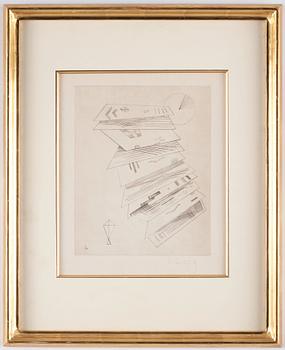 Wassily Kandinsky, "Zweite Radierung für die Editions Cahiers d'Art".