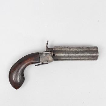 Slaglåsrevolver, Aledalare (?), 1800-talets mitt.