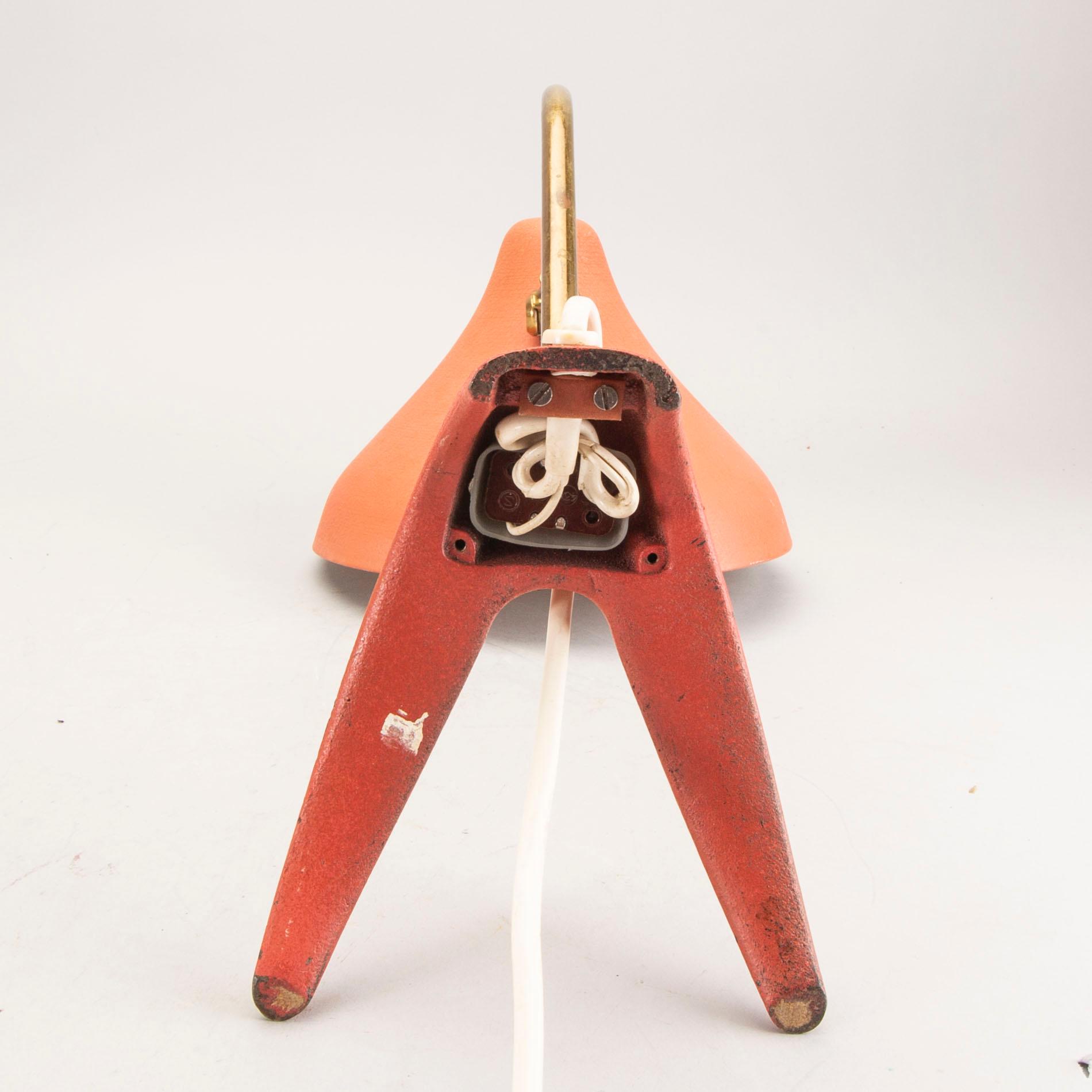 Erik Wärnå, bordslampa, EWÅ, Värnamo 1950-60-tal.