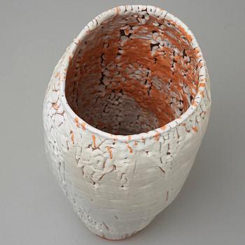 Eva Bengtsson, a large stoneware urn, Frillesås, Sweden.