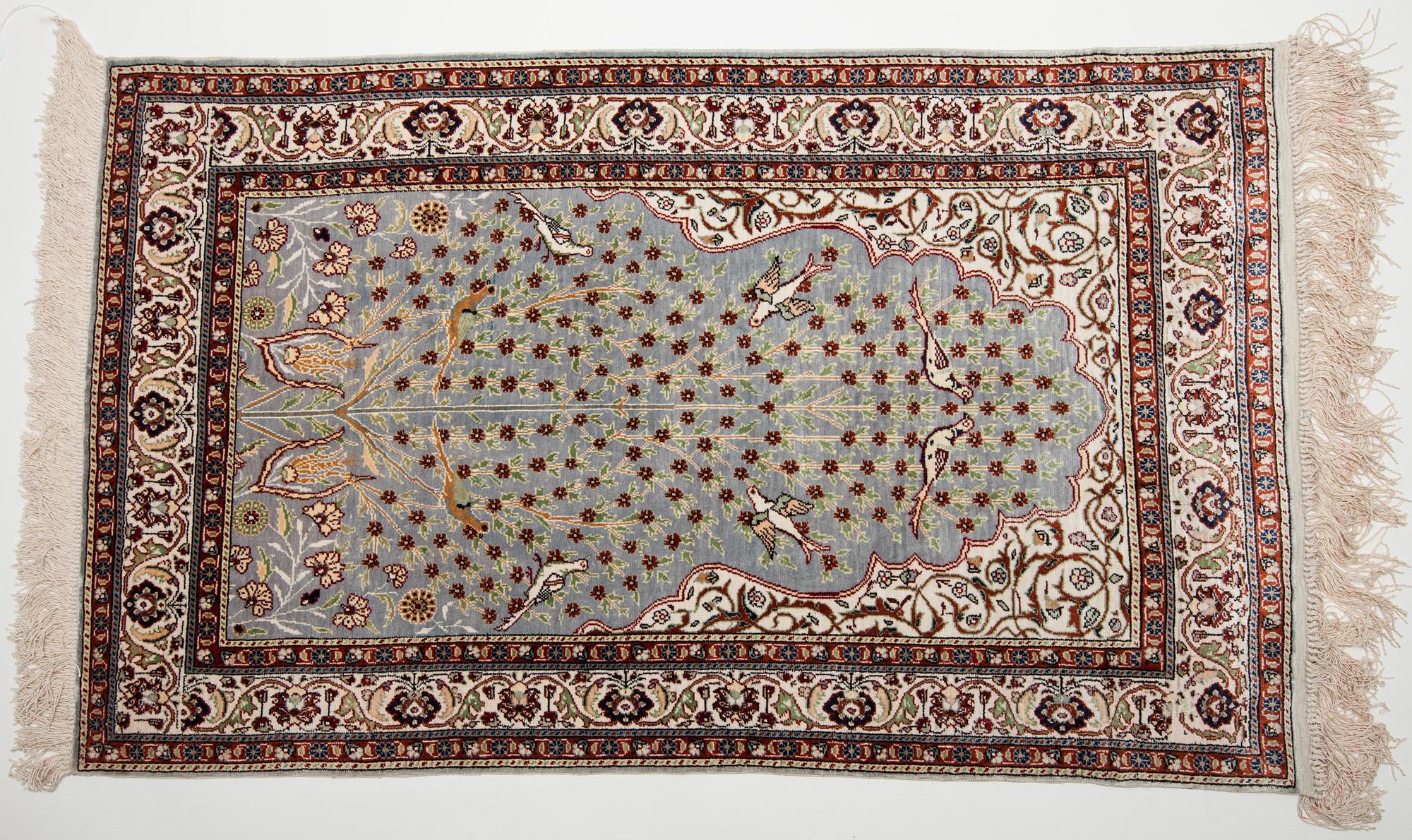 MATTA, silke, Iran, 1900-talets slut, 71x120 cm.