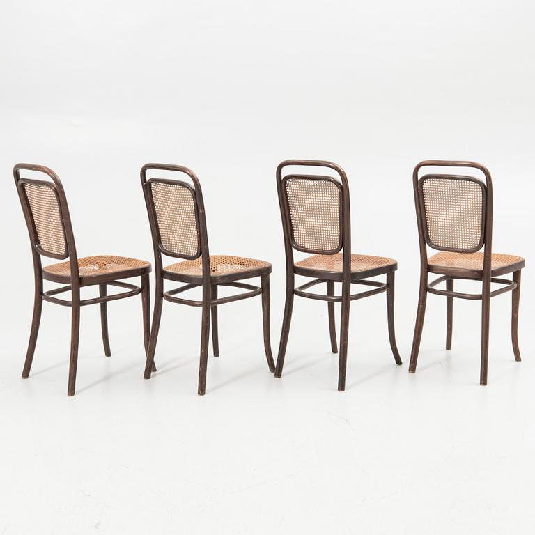 Chairs, 4, Thonet, first half of the 20th century.