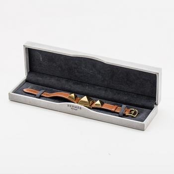 Hermès, Medor, wristwatch, 23 x 32 mm.