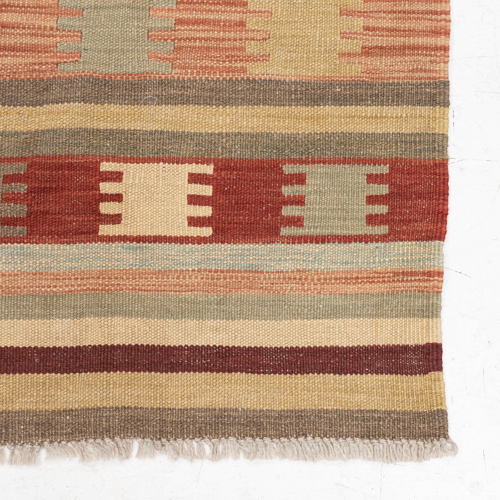 Rug, Kilim, approx. 185 x 120 cm.
