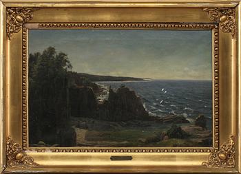 JOHANNES BOESEN, hans art, olja på duk, ej signerad.
