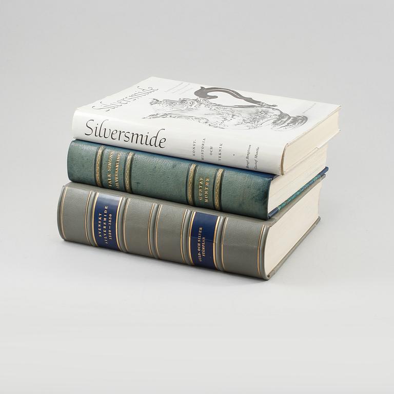 BÖCKER, 3 st, silver, 1900-tal.