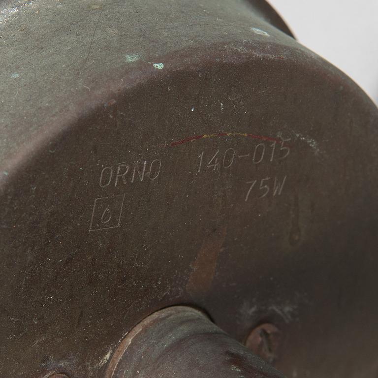 Lisa Johansson-Pape, A set of six of 1970s outdoor wall lights '140-015' for Stockmann Orno.