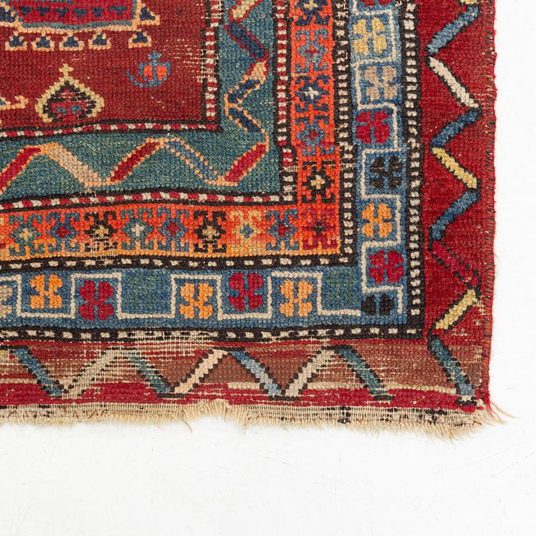 A Runner, semi-antique/antique, Meshkin/Azerbaijan, c. 279 x 102 cm.