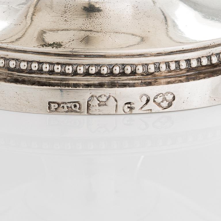 Petter Törnqvist, sockerskål, silver, Tavastehus 1789. Gustaviansk.