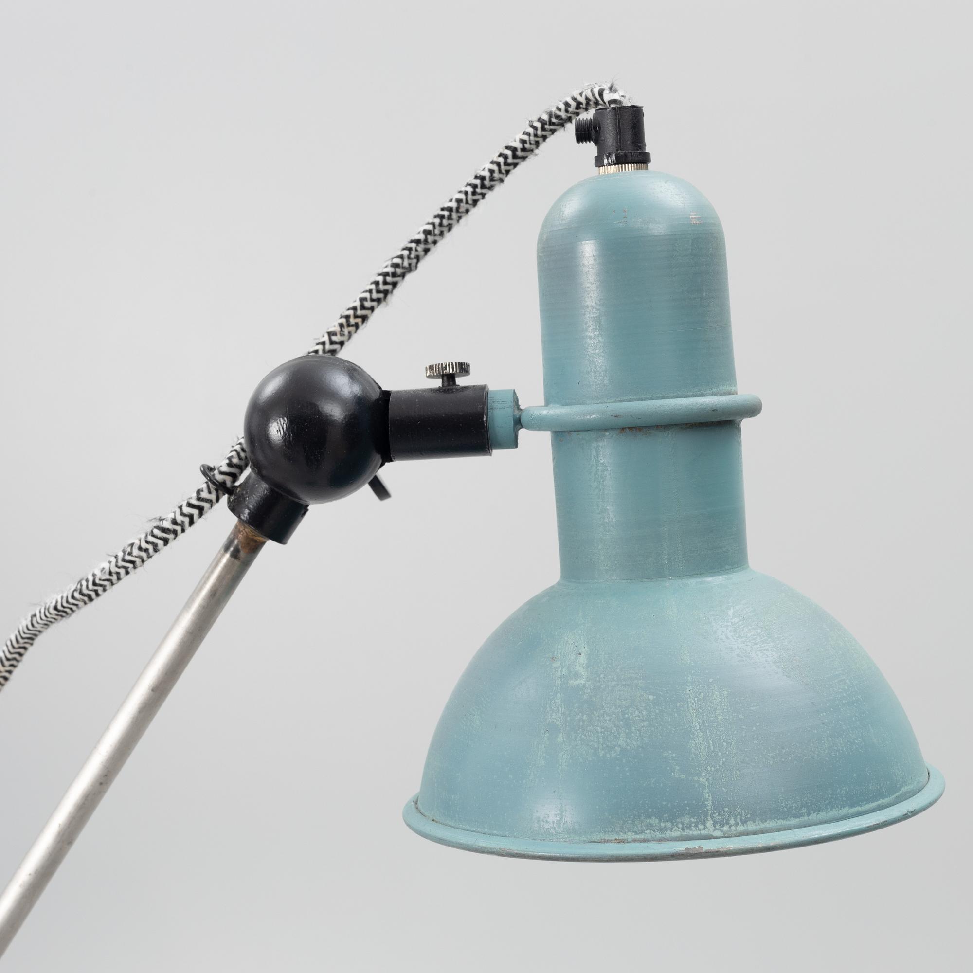 Golvlampa, industrimodell, 1900-tal.