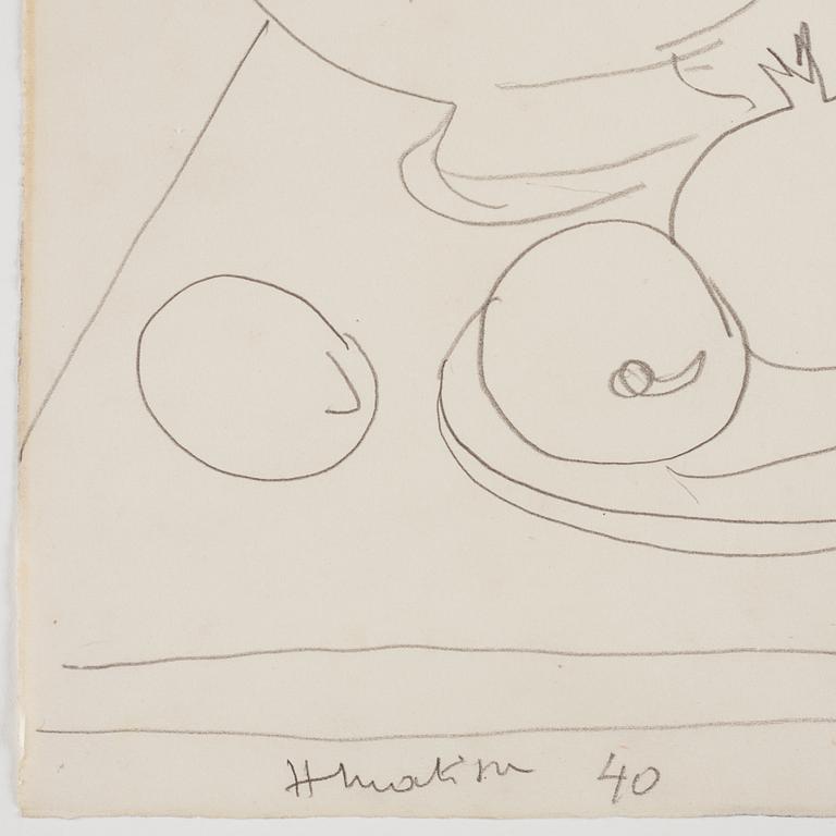 Henri Matisse, Still Life with Sleeping Woman.
