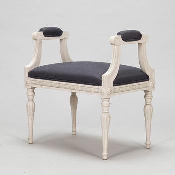 A late Gustavian stool from around 1900.