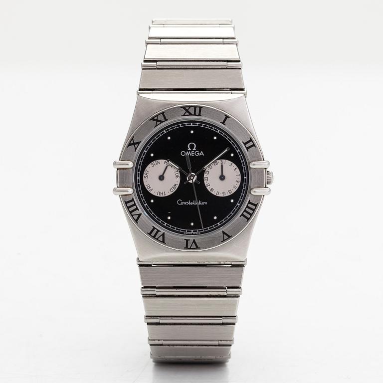 Omega, Constellation, "Owl", wristwatch, 32.5 mm.