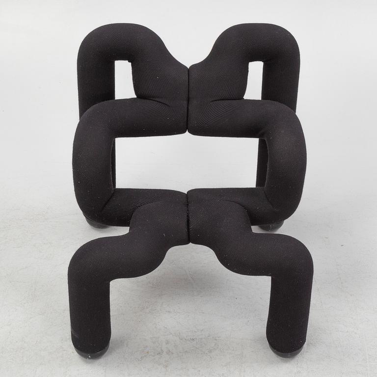 Terje Ekstrøm, fåtölj, "Ekstrem", Stokke Fabrikker, Norge, 1900-talets slut.