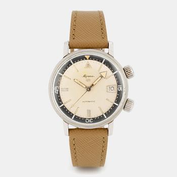 1037. Alpina, 10, Seastrong, "Super Compressor Case", ca 1967.