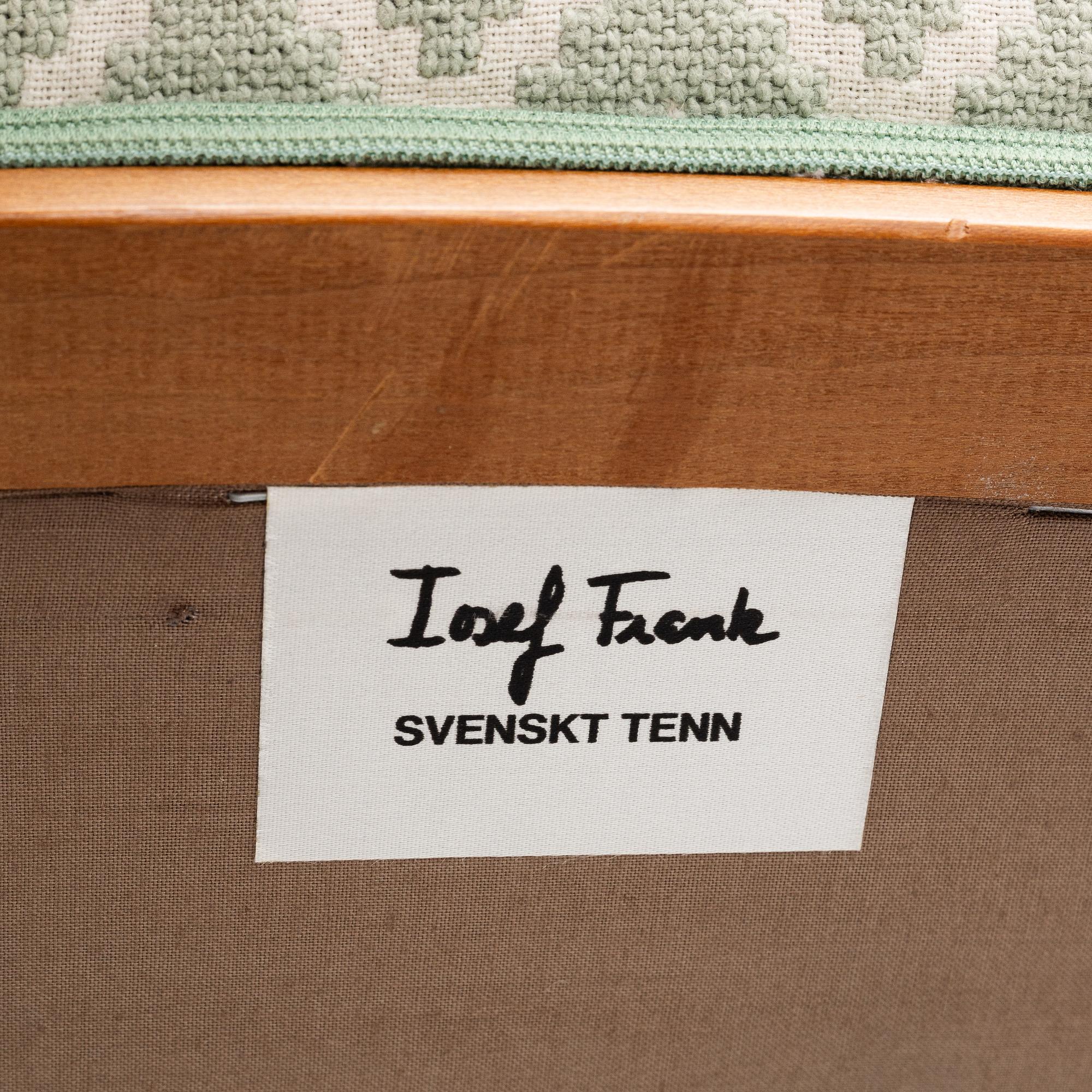 Josef Frank, a pair of model 969 armchairs, Svenskt Tenn.