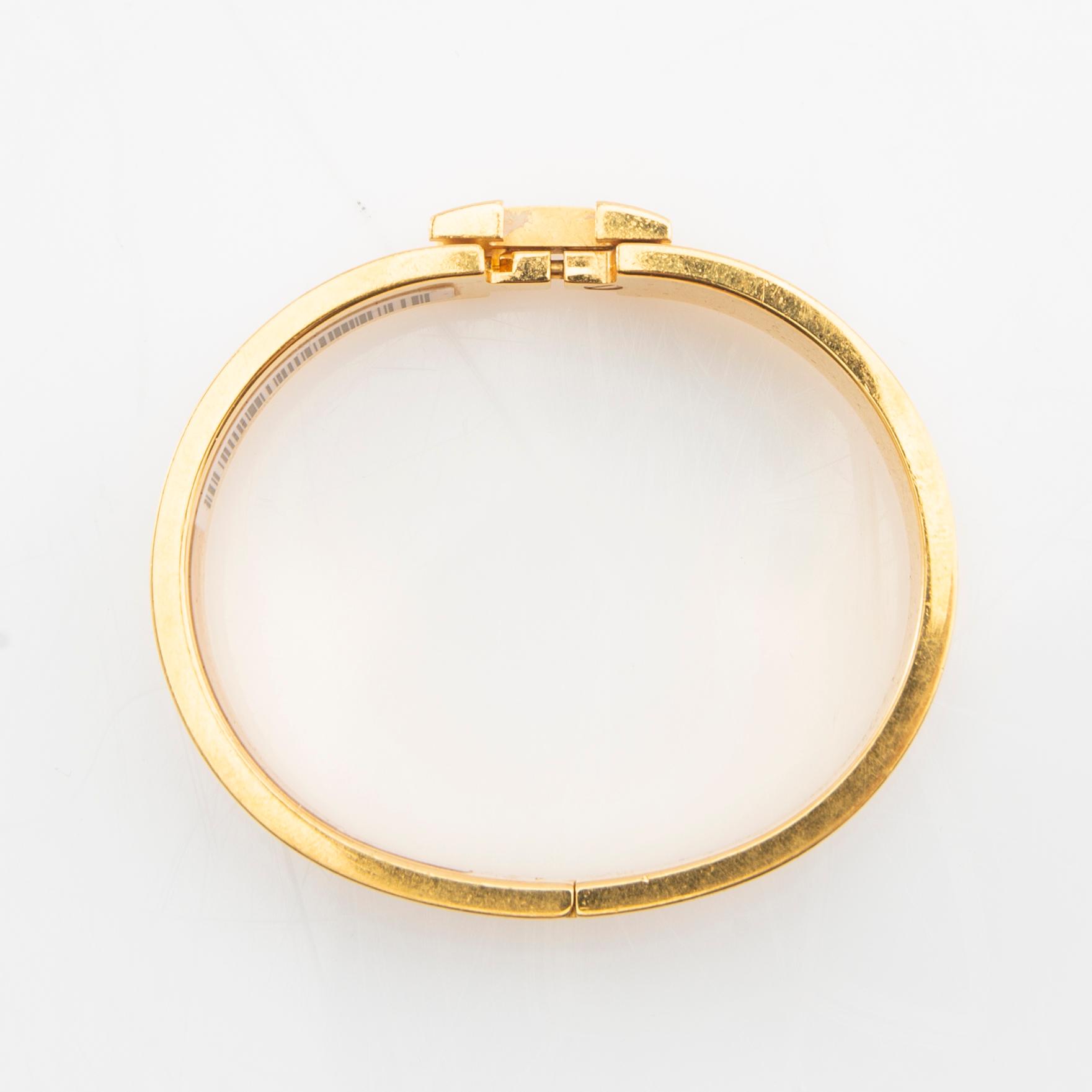 Hermès, bracelet "Clic Clac H".