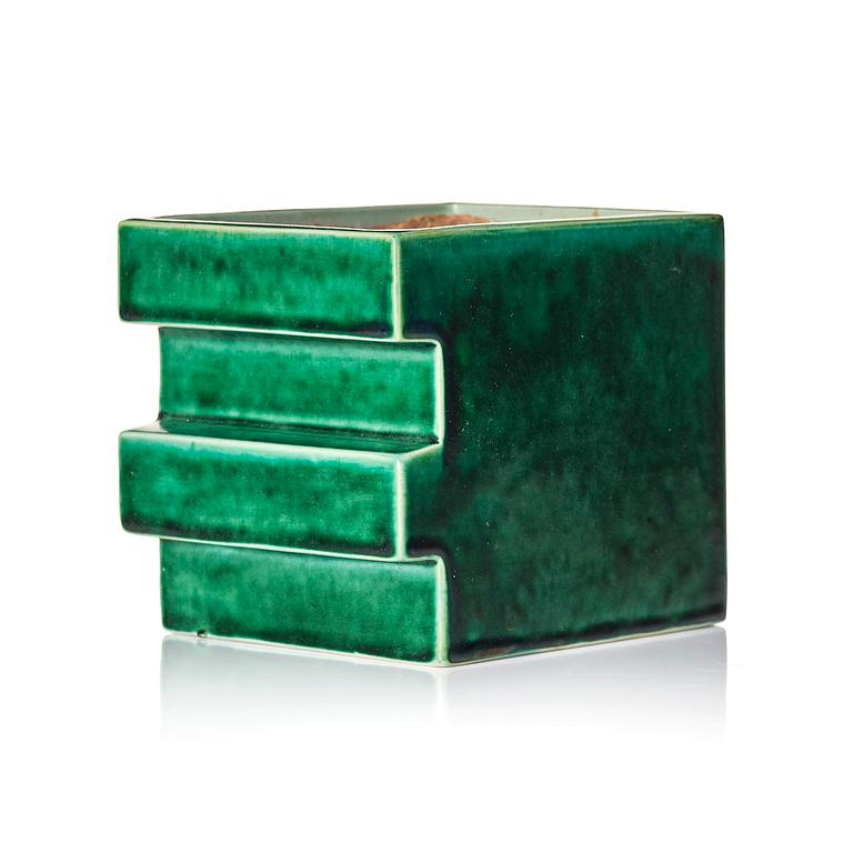 Wilhelm Kåge, a rare "Puzzle" cactus planter model 975/8, Gustavsberg, 1930s.