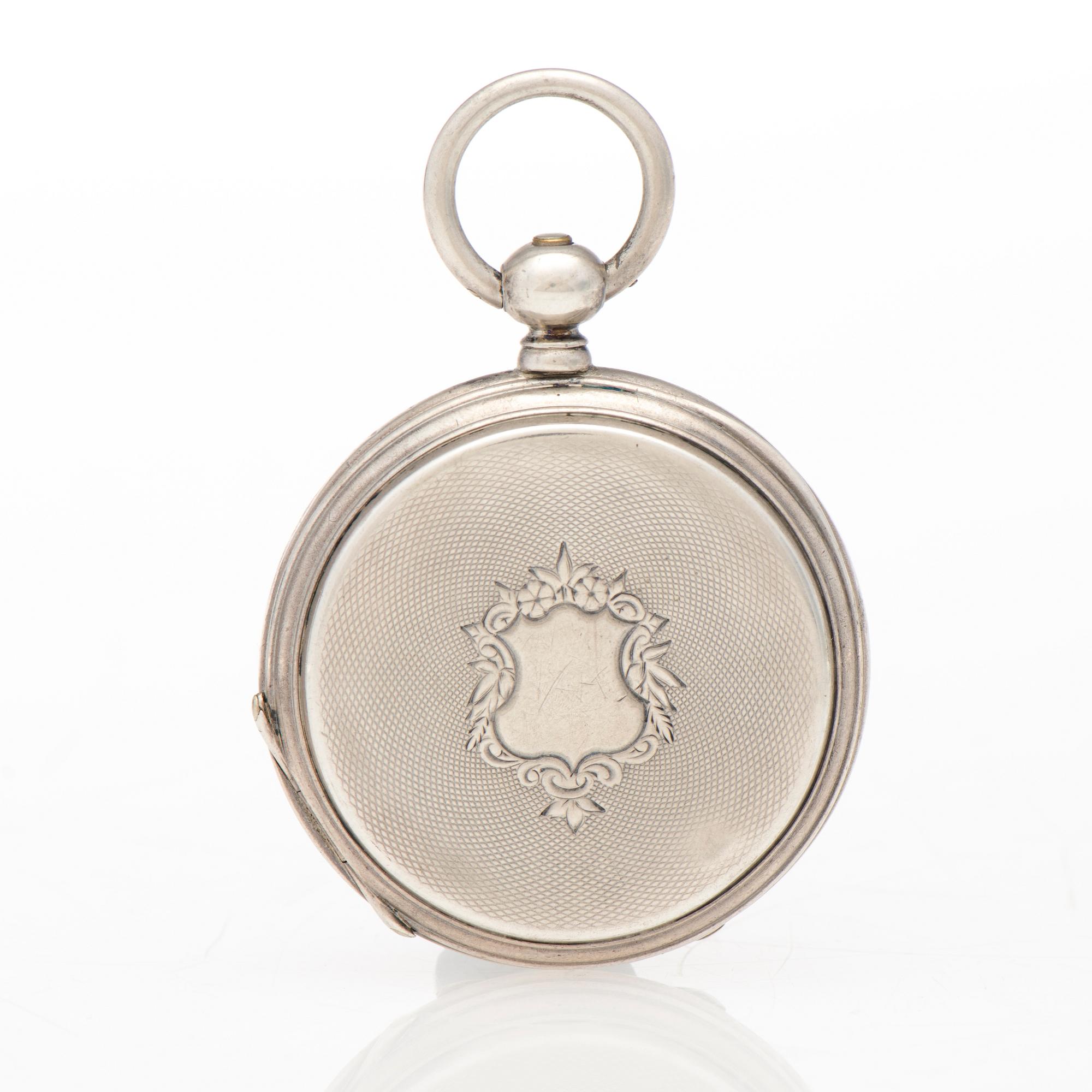 PERRET & FILS, taskuello, 48 mm.