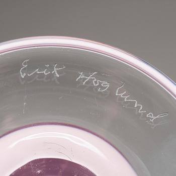 POKALGLAS, glas, Erik Höglund, Strömbergshyttan 1992.